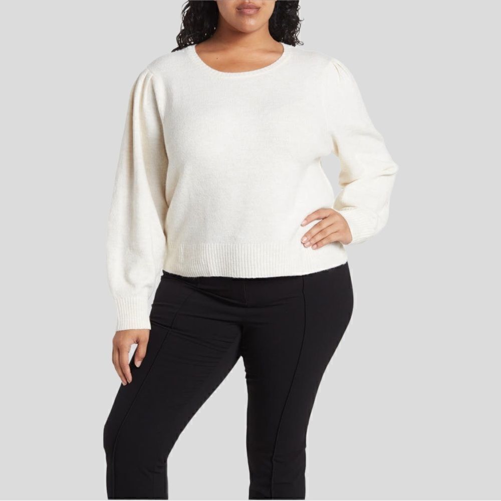 NWT Sanctuary pretty pleats soft sweater 3X